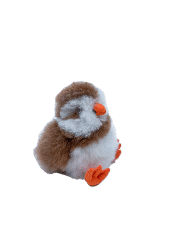 lodvinir handmade plush puffin toy from Iceland