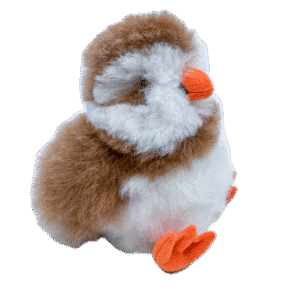 lodvinir handmade plush puffin toy from Iceland