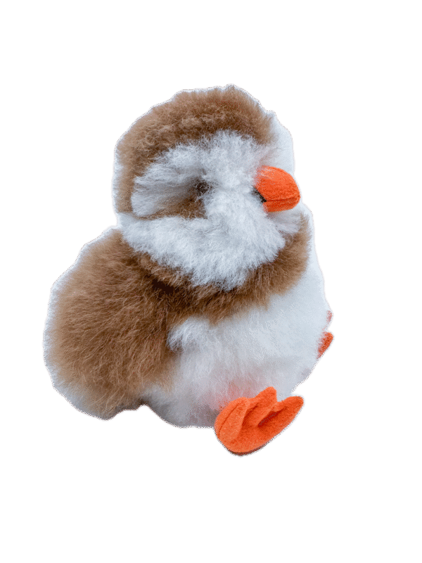 lodvinir handmade plush puffin toy from Iceland
