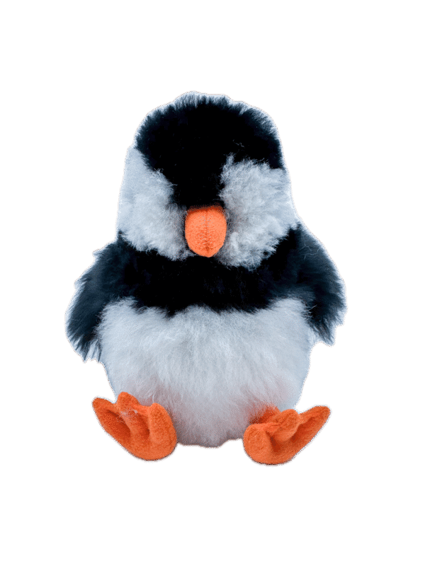 lodvinir handmade plush puffin toy from Iceland