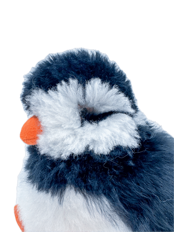 lodvinir handmade plush puffin toy from Iceland