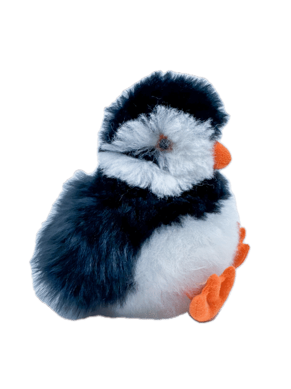 lodvinir handmade plush puffin toy from Iceland