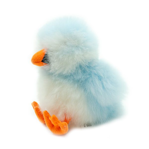 Fluffy Fluffin HEIÐBLÁ – Handmade Icelandic Puffin Toy Plush | Flock 2025 - Image 5