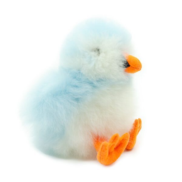 Fluffy Fluffin HEIÐBLÁ – Handmade Icelandic Puffin Toy Plush | Flock 2025 - Image 4