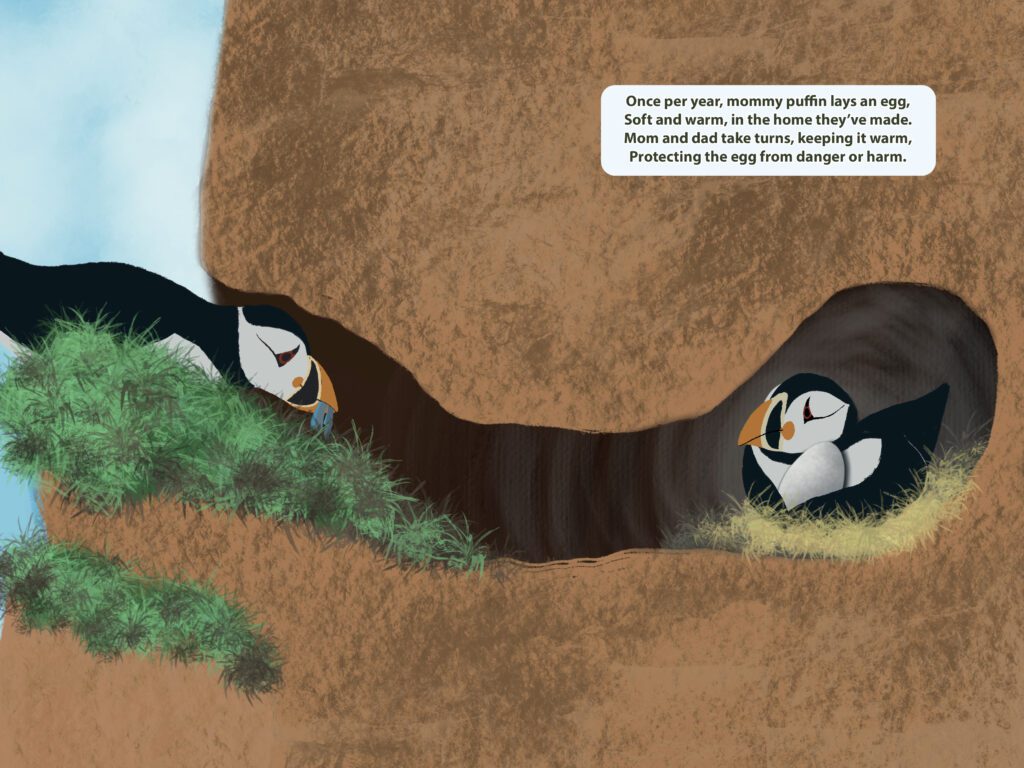 LUNDI means puffin - ready4