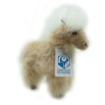 Hestur | Handmade Collectible Figure - Light brown with white hair