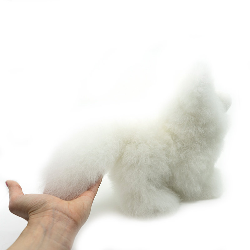 PRE-ORDER!! Melrakki | Handmade Collectible Figure – Artic Fox - Image 8