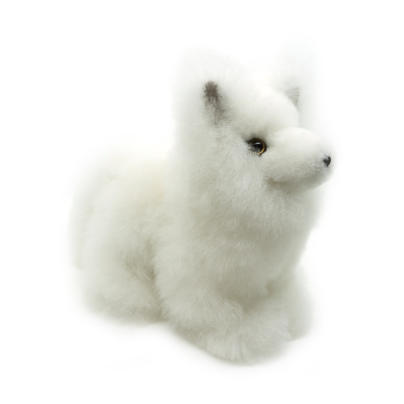 PRE-ORDER!! Melrakki | Handmade Collectible Figure – Artic Fox - Image 7